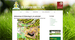 Desktop Screenshot of olderskogil.no